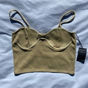 Forever 21 NWT Crop Top Tank Knit Tank Top